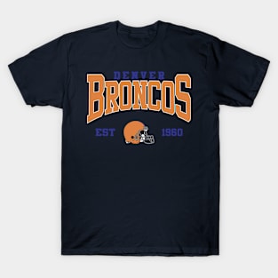 Retro Denver Football T-Shirt